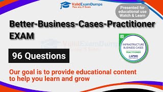 APMGInternational Exam Better Business Cases Practitioner [upl. by Nnawtna843]