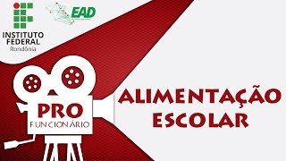 Políticas de Alimentação Escolar Aula 02 [upl. by Stinky]