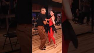 Adolfo Indacochea amp Nathalia Raigosa 🔥viral salsa clases empiredance newyork footwork [upl. by Navy]