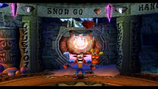 Crash Bandicoot 2 como obtener la gema roja nivel 2 [upl. by Nnaes439]