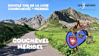 Col de la Loze boucle Courchevel Méribel [upl. by Asilam]