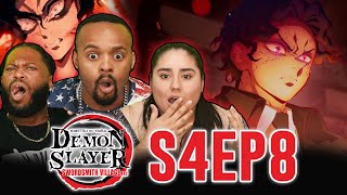 Vengeance For Daki  Demon Slayer Season 4 Episode 8 Reaction [upl. by Oibesue]