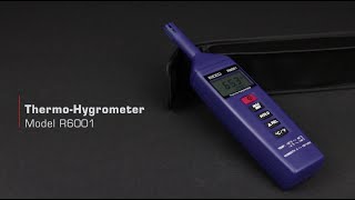 R6001 ThermoHygrometer [upl. by Violet]