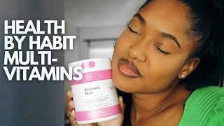 Health by Habit Womens Multivitamin TWO MONTH UPDATED [upl. by Lyndsie]