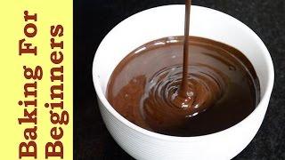 Easy Way Of Melting Chocolate Over The Stovetop How To Melt Chocolate  Basic Tips Cakes And More [upl. by Ylhsa]