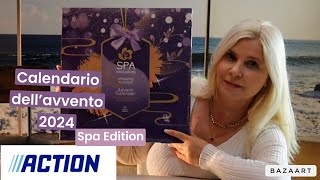 Calendario dellavvento 2024 della Action  Spa Edition [upl. by Ahsien]