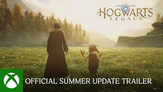 Hogwarts Legacy – Official Summer Update Trailer [upl. by Anairo352]