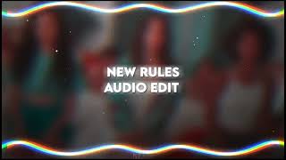 New rules Edit Audio [upl. by Reeba561]