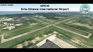 SCENIC UTOPIA  KPCW ERIEOTTAWA INTERNATIONAL AIRPORT MSFS [upl. by Kotto]