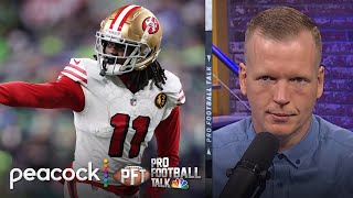 49ers’ Brandon Aiyuk posts message to Mike Tomlin amid trade rumors  Pro Football Talk  NFL on NBC [upl. by Skeie989]