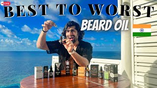 Your Favourite Beard Oil FAILED BEARD GROWTH TEST  Best To Worst Beard Oil In India  Mridul Madhok [upl. by Sams120]