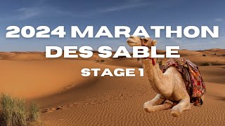 2024 Marathon Des Sable  Stage 1 [upl. by Aina186]