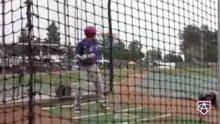 Baine Schoenvogel Batting Practice [upl. by Maclaine305]