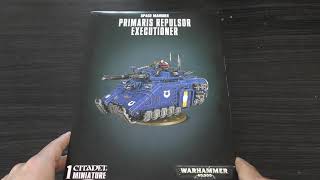 Space Marine Primaris Repulsor Executioner  Unboxing WH40K [upl. by Weitzman]