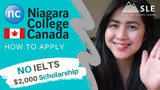 NIAGARA COLLEGE How to Apply  International Students in Canada  Scholarship [upl. by Nero]