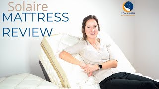 Solaire Mattress Review  New from Saatva [upl. by Turro]