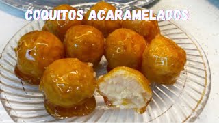 COQUITOS ACARAMELADOS 🥥🇨🇺 postrecubano coquitosacaramelados [upl. by Elbas]