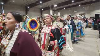 Dakota Winterfest 2024 Sat Night Live Evening Grand Entry [upl. by Nnyla730]