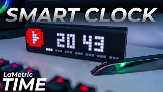 LaMetric Time Smart WiFi Clock Unboxing [upl. by Branham]