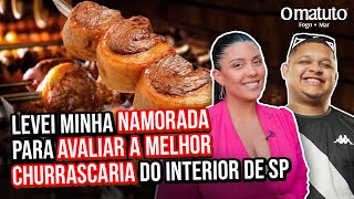 A MELHOR CHURRASCARIA DO INTERIOR DE SP  O MATUTO [upl. by Noizneb]