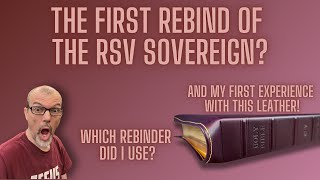 First RSV Sovereign Rebind  I’ve Never Seen This Leather Before [upl. by Whitebook]