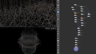 Dynamic Vellum String Effect with Spherify HDA A Creative Houdini Graphic Design Tutorial [upl. by Wassyngton428]