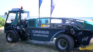 Flensburger Brauerei  Strandgut Aktion Flensburger Förde 2018 [upl. by Afatsom]