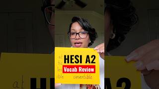 Practice and study for the vocab section of the HESI A2 entrance exam with this HESI vocab practice question hesiexam hesia2 hesia2exam prenursingstudent prenursingschool prenursingmajor prenursingtiktok prenursingstudents nursingschool prenursingtip hesiexam2023 atiteas [upl. by Cirred956]