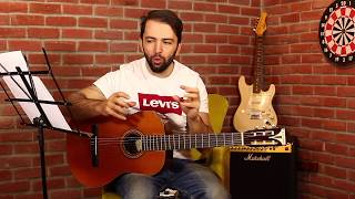 Gitar Dersleri Haluk Levent BENİ BİRAZ ANLASANA Arpej ve Ritim [upl. by Araas644]