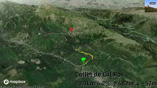 Collet de Cal Ros  Volta Ciclista a Catalunya 2024 Stage 6  Men  Berga to Queralt March 23 202 [upl. by Aerdnahc]