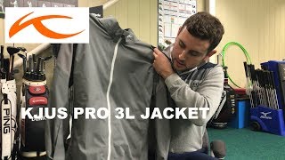 KJUS Pro 3L Golf Waterproof Jacket Review A Galvin Green Beater [upl. by Ytirev]