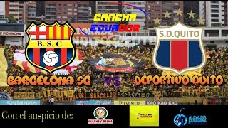 🛑 EN VIVO  PARTIDO BARCELONA VS DEPORTIVO QUITO  NOCHE AMARILLA 2024  Formato AUDIO [upl. by Sorodoeht]