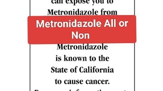 Metronidazole All or Non [upl. by Xaviera]