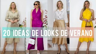 20 IDEAS de LOOKS de VERANO  Looks con Vestidos Faldas Monos y Pantalones que Te Encantarán 😍☀️ [upl. by Manard]