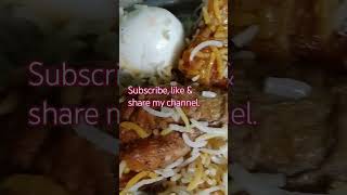 food shortvideo dinner chicken biryani ytshort [upl. by Morocco275]