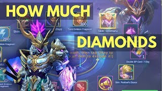 SABER ONIMARU SKIN  LETS FIND OUT HOW MUCH DIAMONDS IT COSTS  Mobile Legends [upl. by Ody]