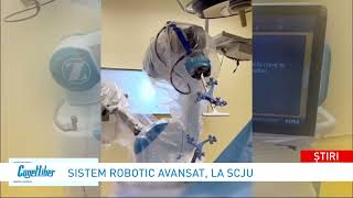 Sistem robotic chirurgie ortopedica [upl. by Brandenburg183]