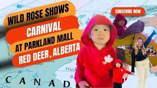 Wild Rose Shows Carnival at Parkland Mall  Red Deer Alberta 2023 [upl. by Lled]