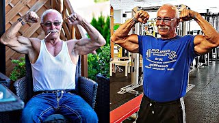 74 year old ripped grandpa 💪 NO EXCUSE 🙏 [upl. by Ikairik885]