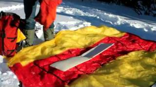 Ski Guide Rescue Tarp [upl. by Kensell]