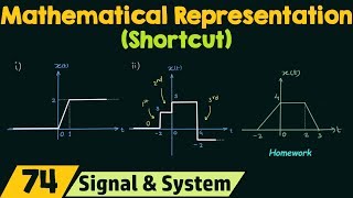 Mathematical Representation of Signal Waveforms Shortcut [upl. by Tabitha793]