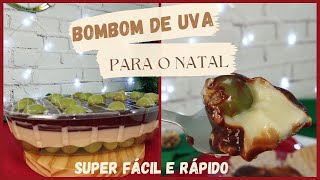 BOMBOM DE UVA NA TRAVESSA  Fácil e Rápido de Fazer  Precificação [upl. by Anaert]