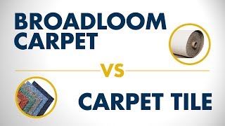 Broadloom Carpet vs Carpet Tile Which is better QUICK TIP [upl. by Jason]