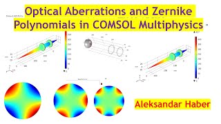 Optical aberrations and Zernike Coefficient Computations in COMSOL Multiphysics  Optics Tutorial [upl. by Xavier]