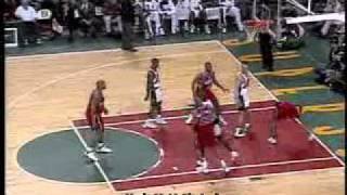 Allen Iverson Free Throw dunk [upl. by Takara]