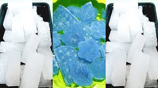 ASMR HARD ICE EATING  CARBONATED ICE  BALLOON ICE  THIN ICE [upl. by Ybloc794]