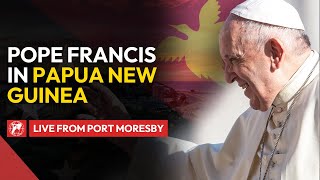 LIVE  Pope Francis in Papua New Guinea  Meeting with the Authorities  September 7 2024 [upl. by Marasco]