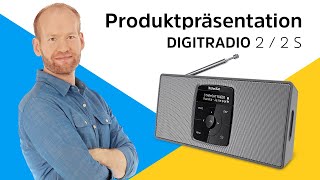 DIGITRADIO 2  2 S  Stereo DAB Radio in edler AluminiumOptik  TechniSat [upl. by Wendy]