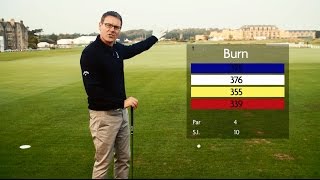 How to Play the Old Course with Steve North  Hole 1  Burn [upl. by Eilyac88]