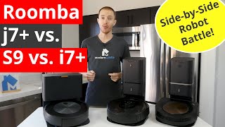 Roomba j7 vs s9 vs i7  5 Cleaning amp Performance Tests Compared [upl. by Nnylahs]